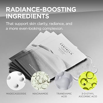 SKIN1004 Madagascar Centella Tone Brightening Glow Mask 25ml x 5ea