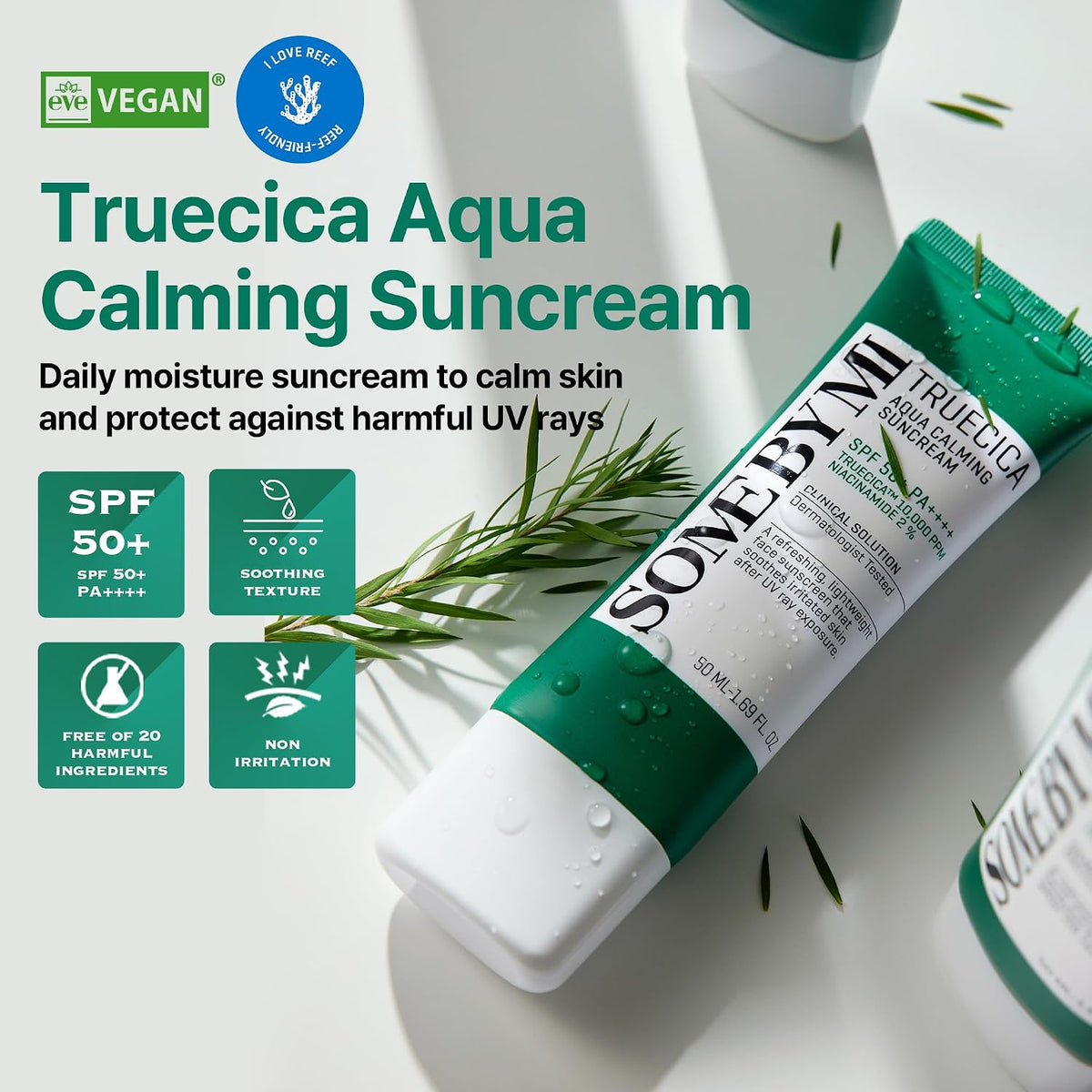 SOMEBYMI Truecica Aqua Calming Sun Cream 50ml