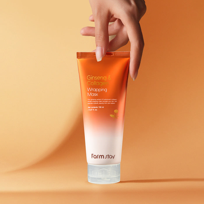 FARMSTAY GINSENG & COLLAGEN WRAPPING MASK