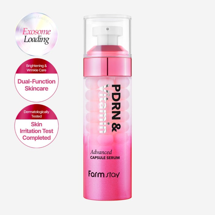 FARMSTAY PDRN & Vitamin Advanced Capsule Serum 50ml