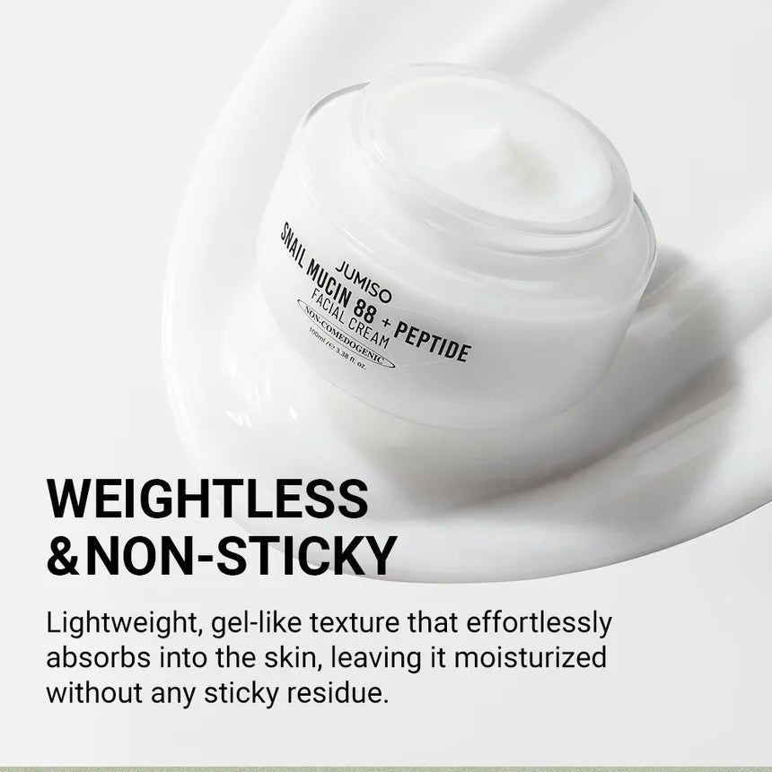 JUMISO Snail Mucin 88 + Peptide Facial Cream 100ml