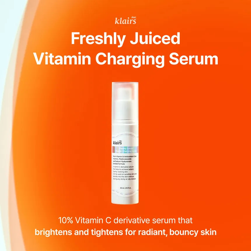 DEAR KLAIRS Freshly Juiced Vitamin Charging Serum 30ml