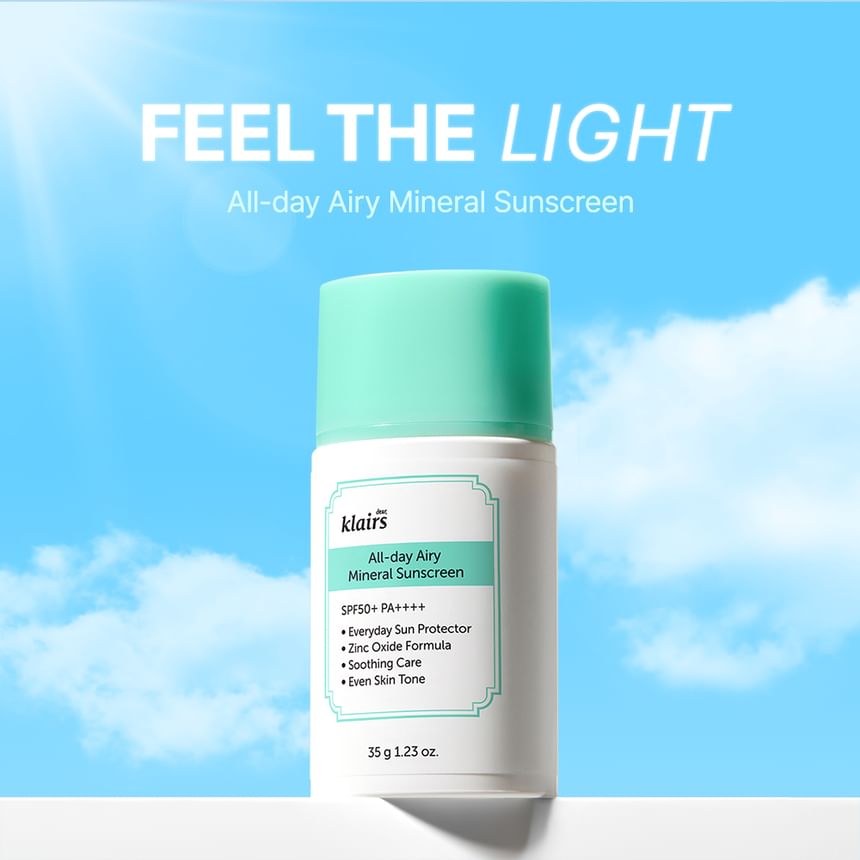 DEAR KLAIRS All Day Airy Mineral Sun Screen 10g