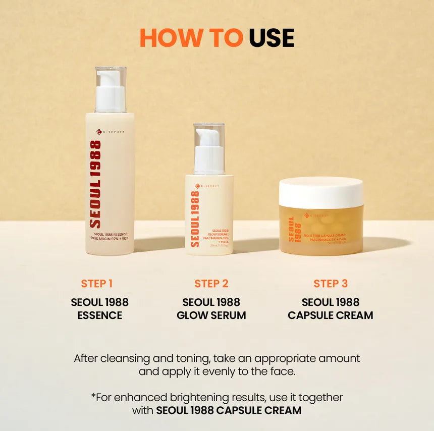 KSECRET SEOUL1988 Glow Serum: Niacinamide 15% + Yuja 30ml