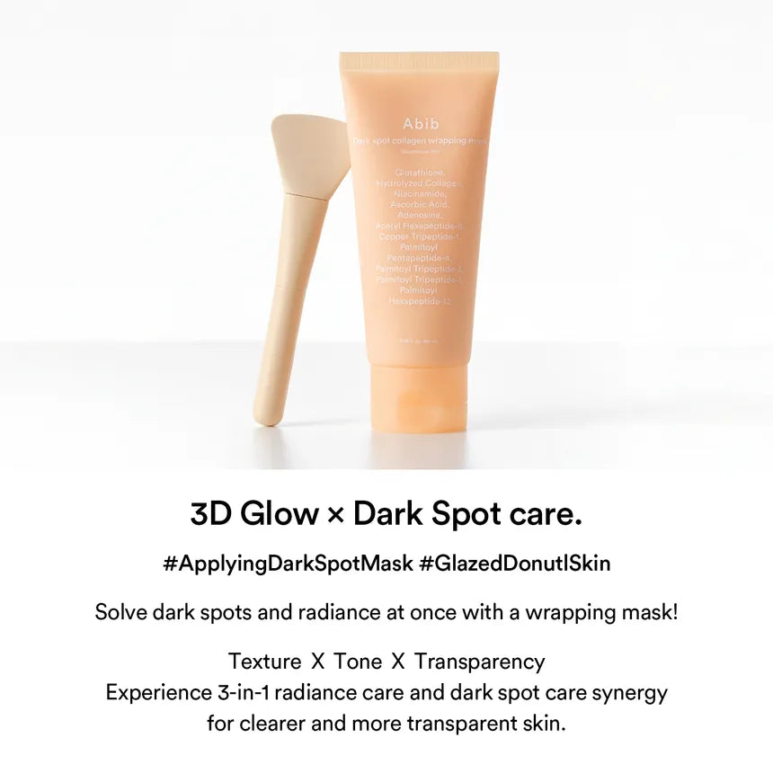 ABIB Dark Spot Collagen Wrapping Mask Glutathione Film 100ml