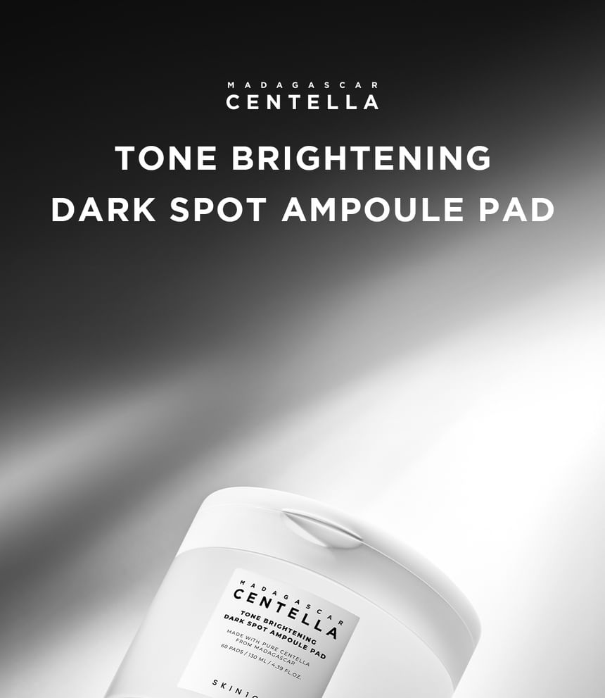 SKIN1004 Madagascar Centella Tone Brightening Dark Spot Ampoule Pad 60pads