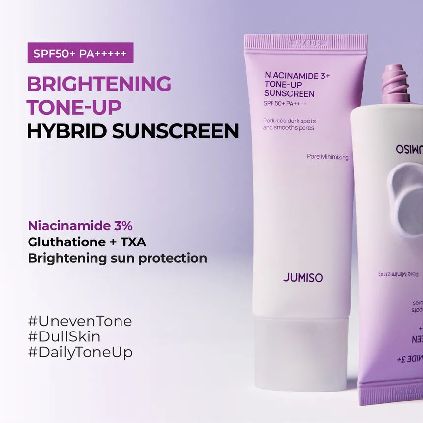 JUMISO Niacinamide 3+ Tone-Up Sunscreen 40ml