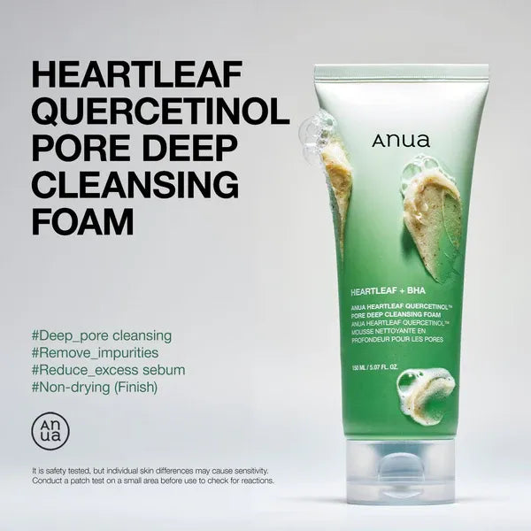 ANUA Heartleaf Quercetinol Pore Deep Cleansing Foam 25ml