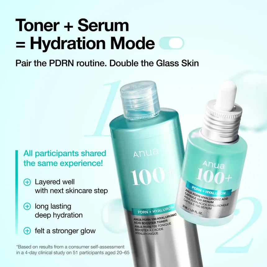 ANIUA PDRN 100 Hyaluronic Acid Booster Toner 250ml