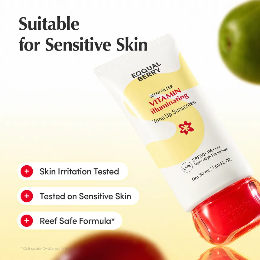EQQUALBERRY Vitamin Illuminating Tone Up Sunscreen 50ml