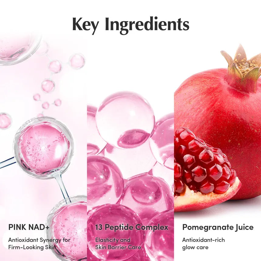 EQQUALBERRY  NAD+ Peptide Boosting Sun Serum 50ml