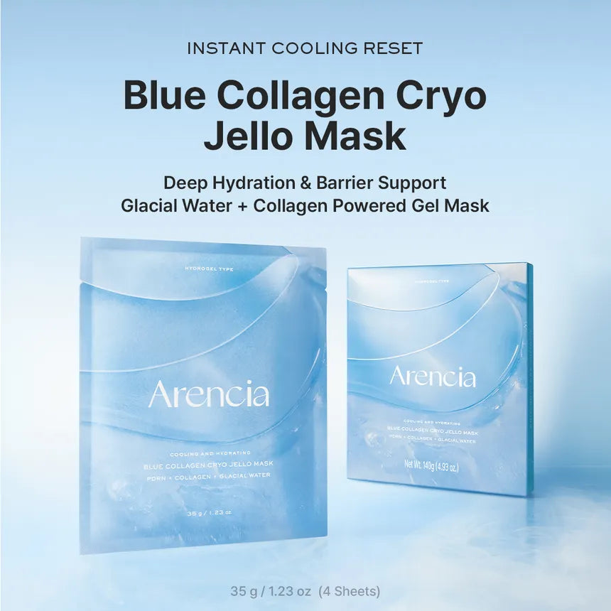 ARENCIA Blue Collagen Cryo Jello Mask 1 sheet