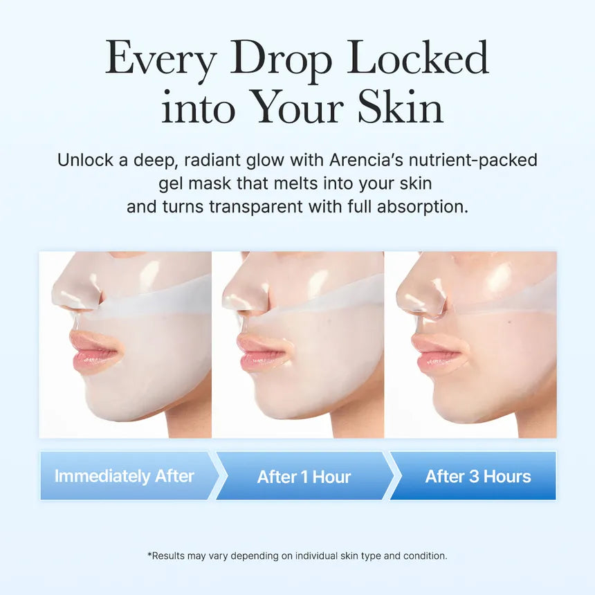 ARENCIA Blue Collagen Cryo Jello Mask 1 sheet