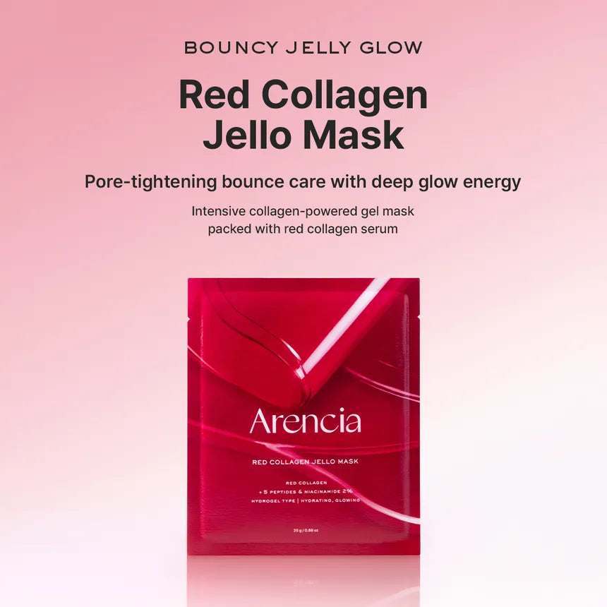 ARENCIA Red Collagen Cryo Jello Mask 1 sheet