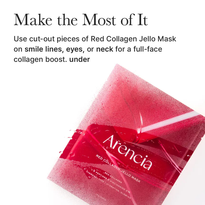ARENCIA Red Collagen Cryo Jello Mask 1 sheet
