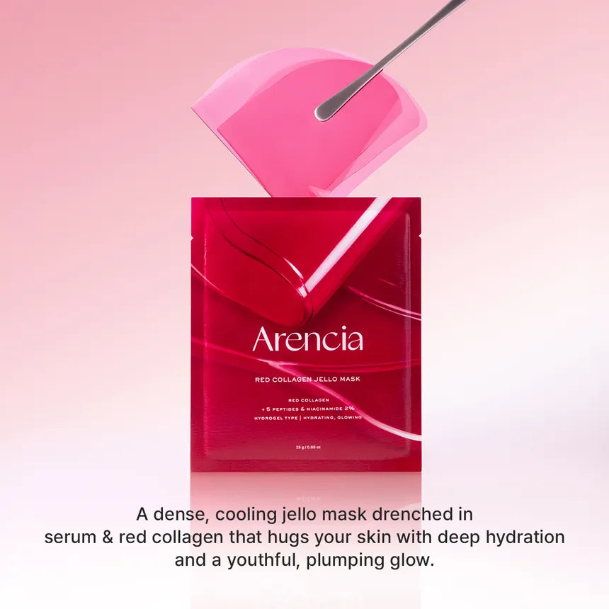 ARENCIA Red Collagen Cryo Jello Mask 1 sheet