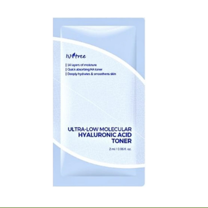 ISNTREE Ultra-low Molecular Hyaluronic Acid Toner 2ml