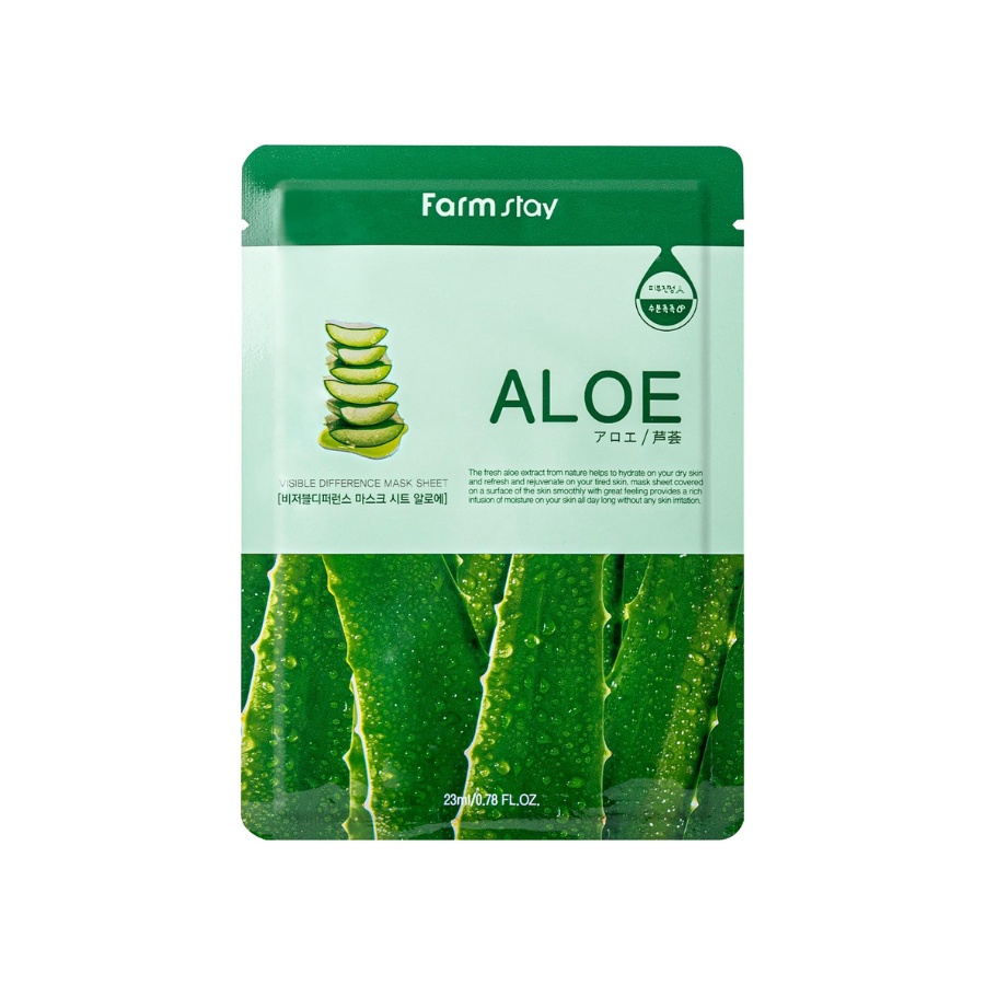 Farmstay Visible Difference Mask Sheet Aloe