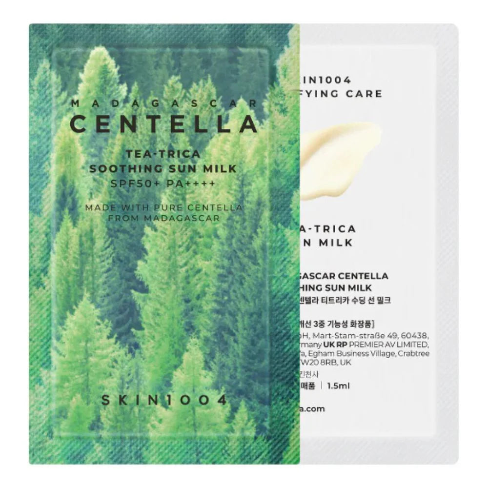 SKIN1004 Madagascar Centella Tea-Trica Soothing Sun Milk 1.5ml Sachet