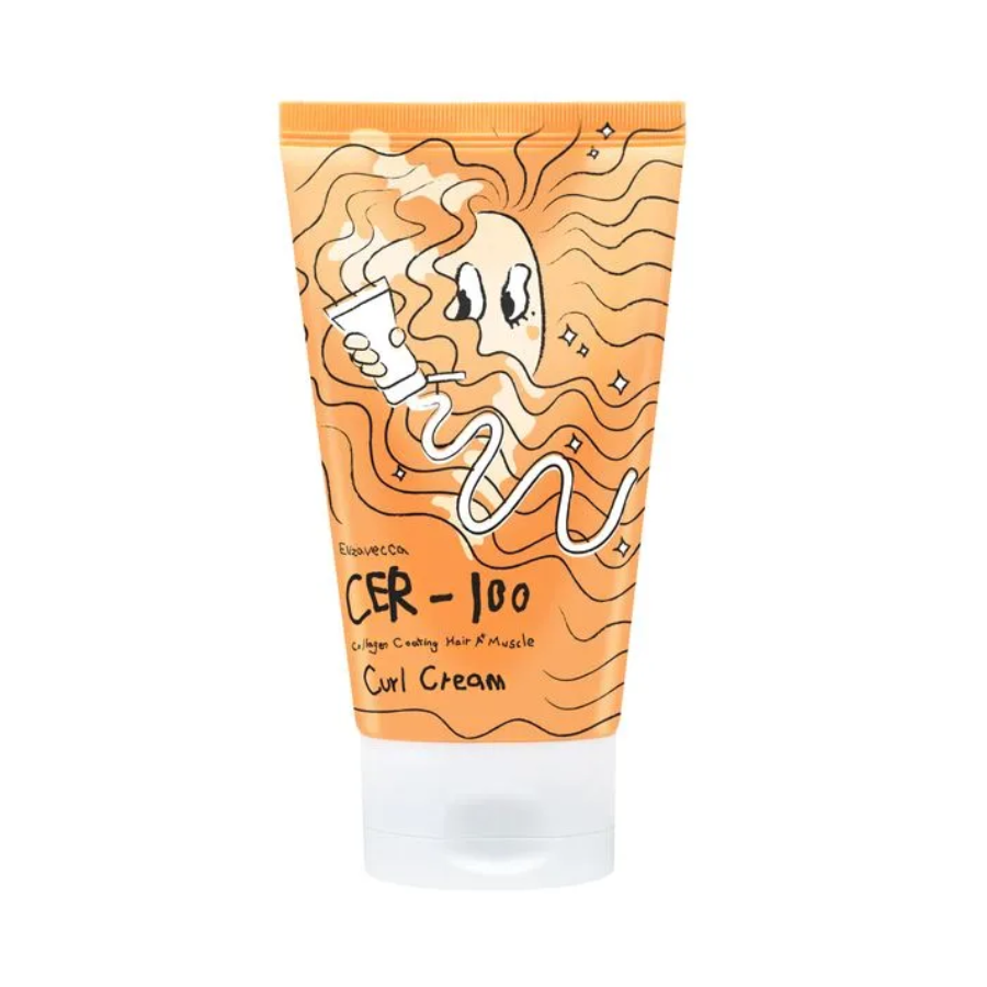 ELIZAVECCA cer-100 collagen coating hair a+ muscle curl cream