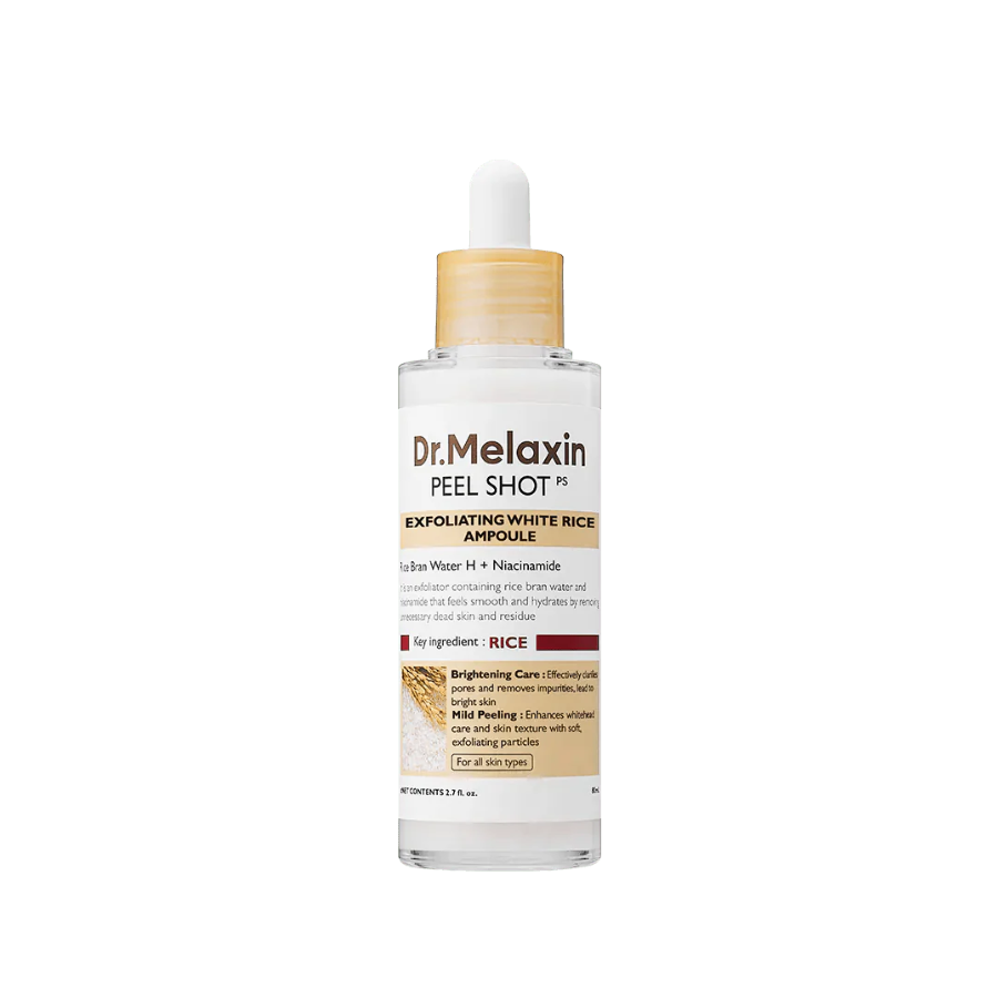 Dr.Melaxin PEEL SHOT EXFOLIATING WHITE RICE AMPOULE 80ml