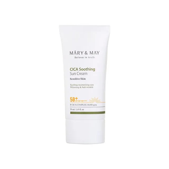 MARY&MAY CICA Soothing Sun Cream SPF50+ PA++++ 50ml