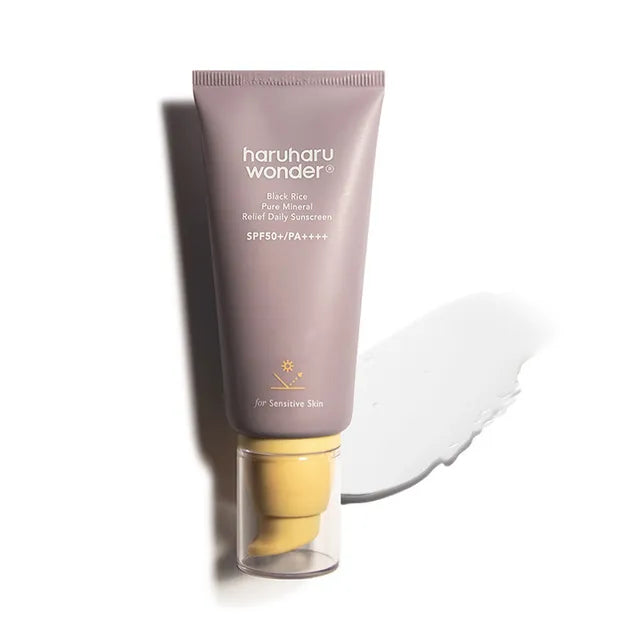 HARUHARU WONDER Black Rice Pure Mineral Relief Daily Sunscreen SPF50+ PA++++ 50ml