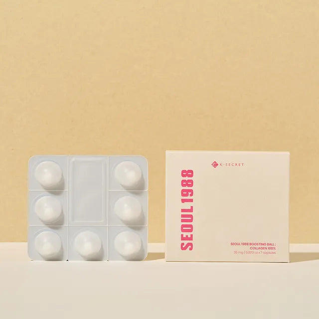 KSECRET SEOUL 1988 Boosting Ball: Collagen 100% 35mg X 7