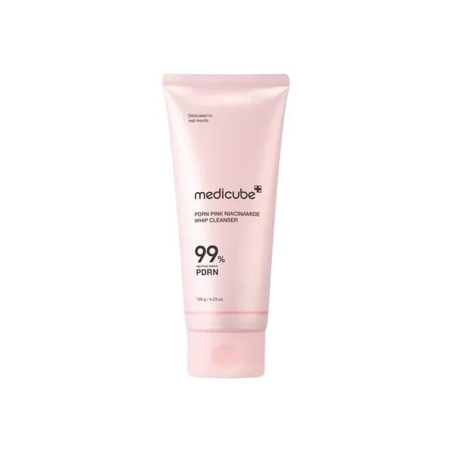 MEDICUBE PDRN Pink Niacinamide Whip Cleanser 120g