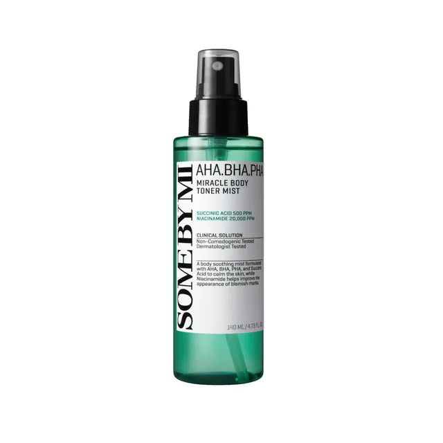 SOMEBYMI AHA, BHA, PHA Miracle Body Toner Mist