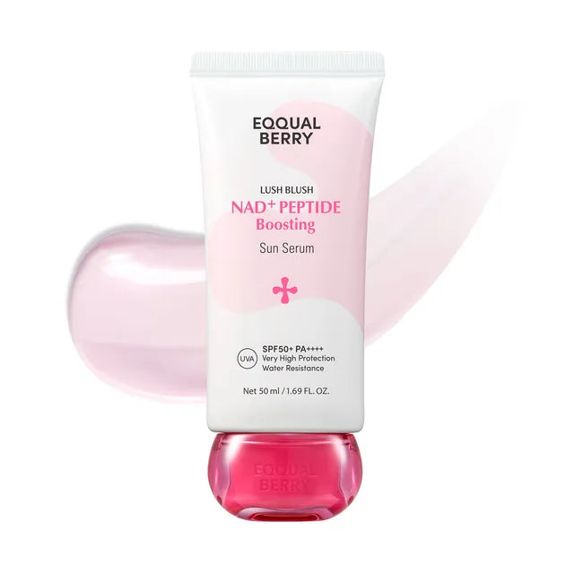 EQQUALBERRY  NAD+ Peptide Boosting Sun Serum 50ml