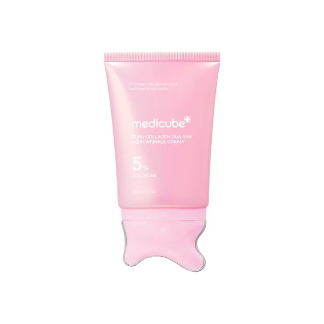 MEDICUBE PDRN Collagen Gua Sha Neck Wrinkle Cream 90g