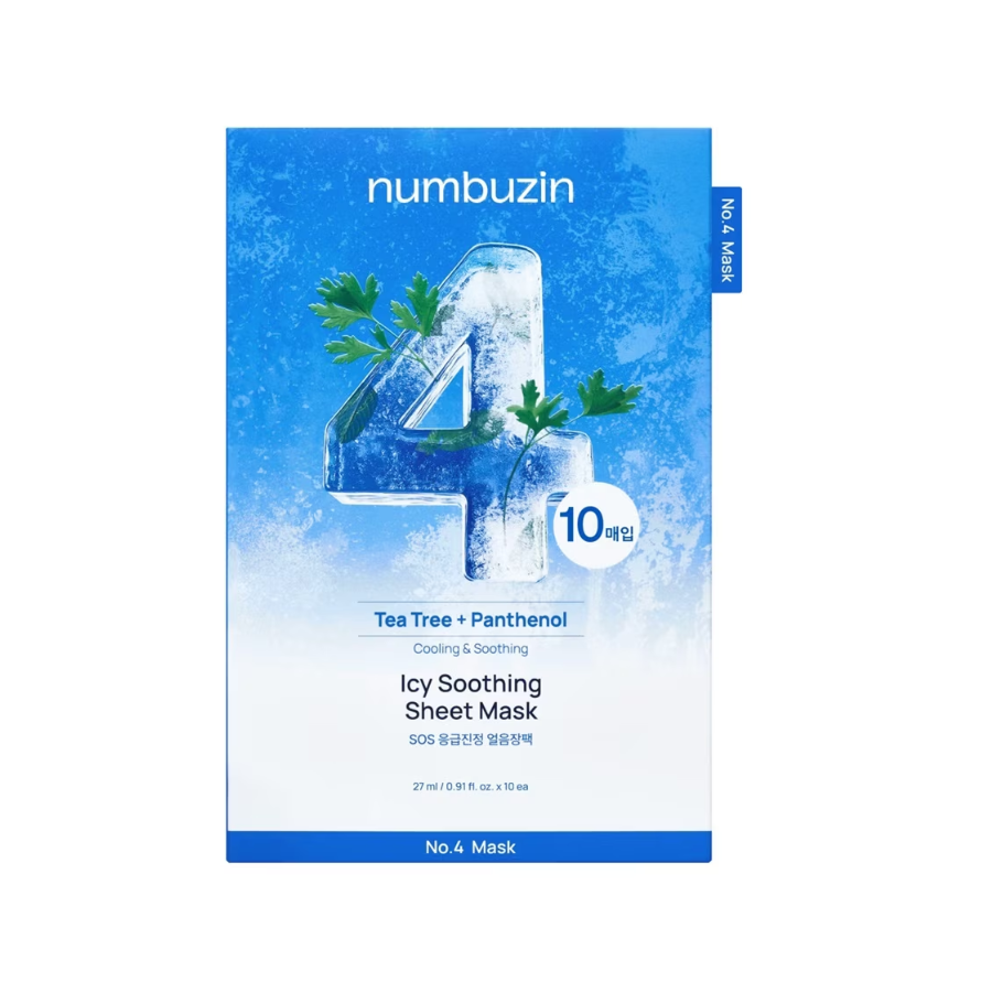 Numbuzin No.4 Icy Soothing Sheet Mask (10ea)