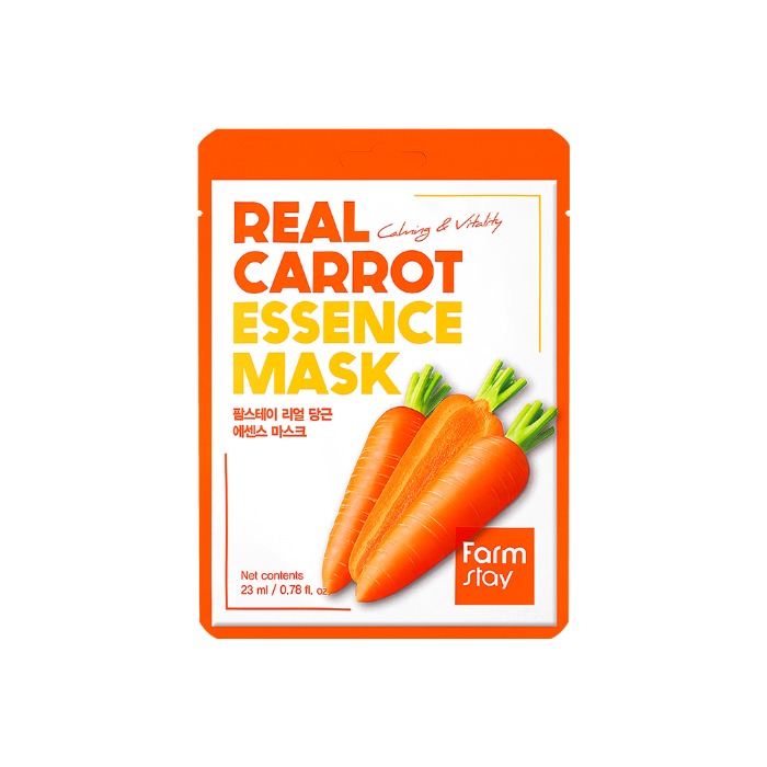 FARMSTAY REAL CARROT ESSENCE MASK