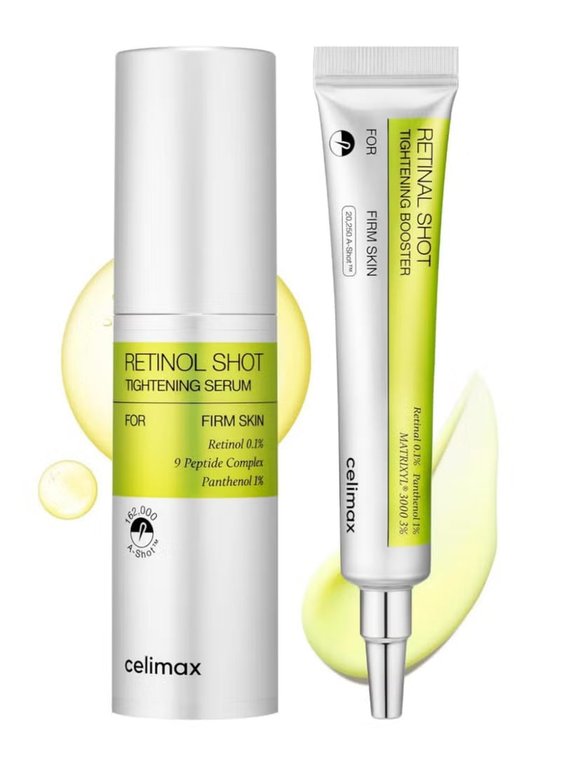 CELIMAX celimax Retinal Booster 15ml + Retinol Serum 30ml Bundle