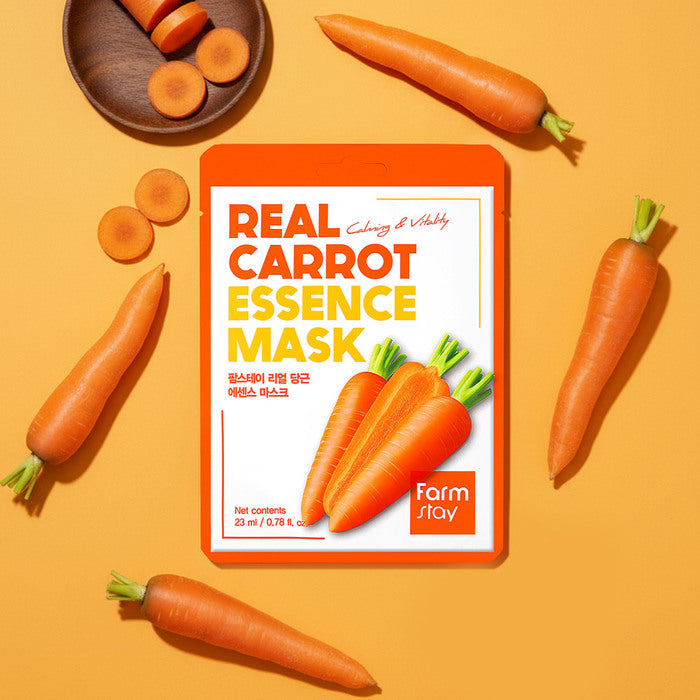 FARMSTAY REAL CARROT ESSENCE MASK