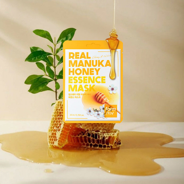 FARMSTAY REAL MANUKA HONEY ESSENCE MASK