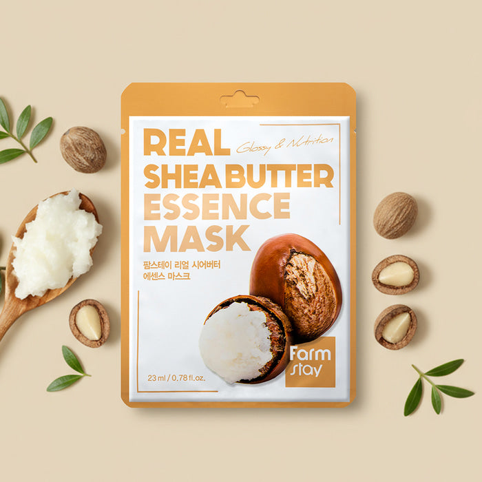 FARMSTAY REAL SHEA BUTTER ESSENCE MASK