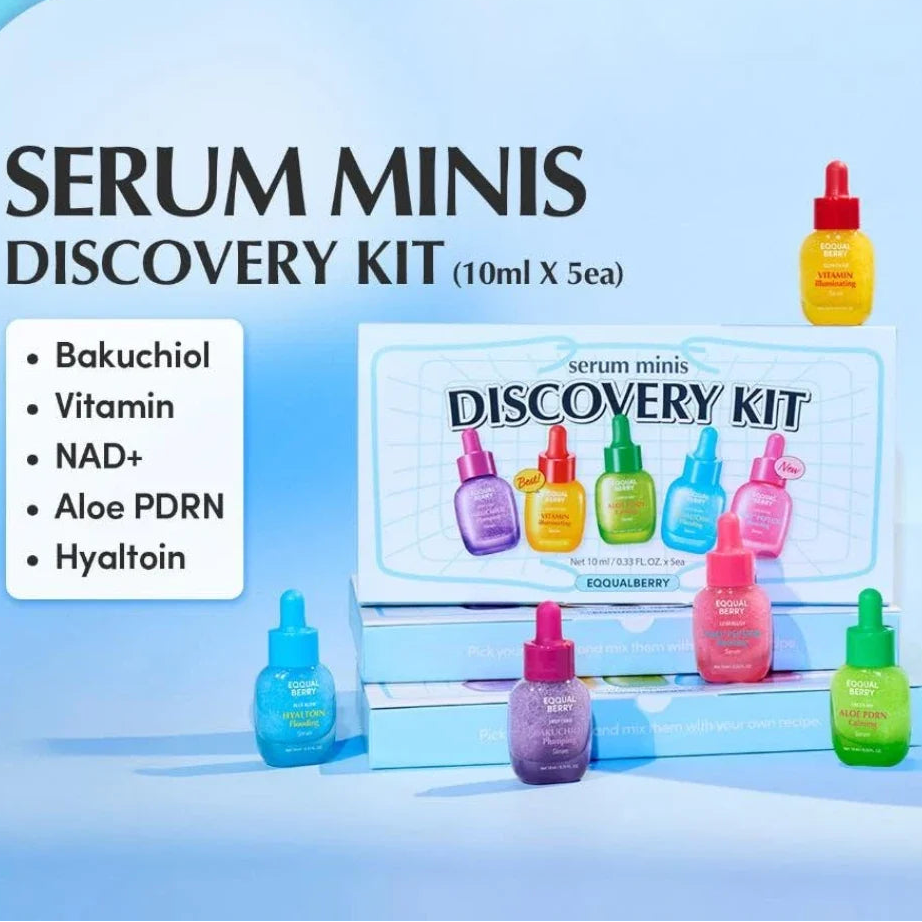 EQQUALBERRY Serum Discovery Kit (5 Mini Serums)