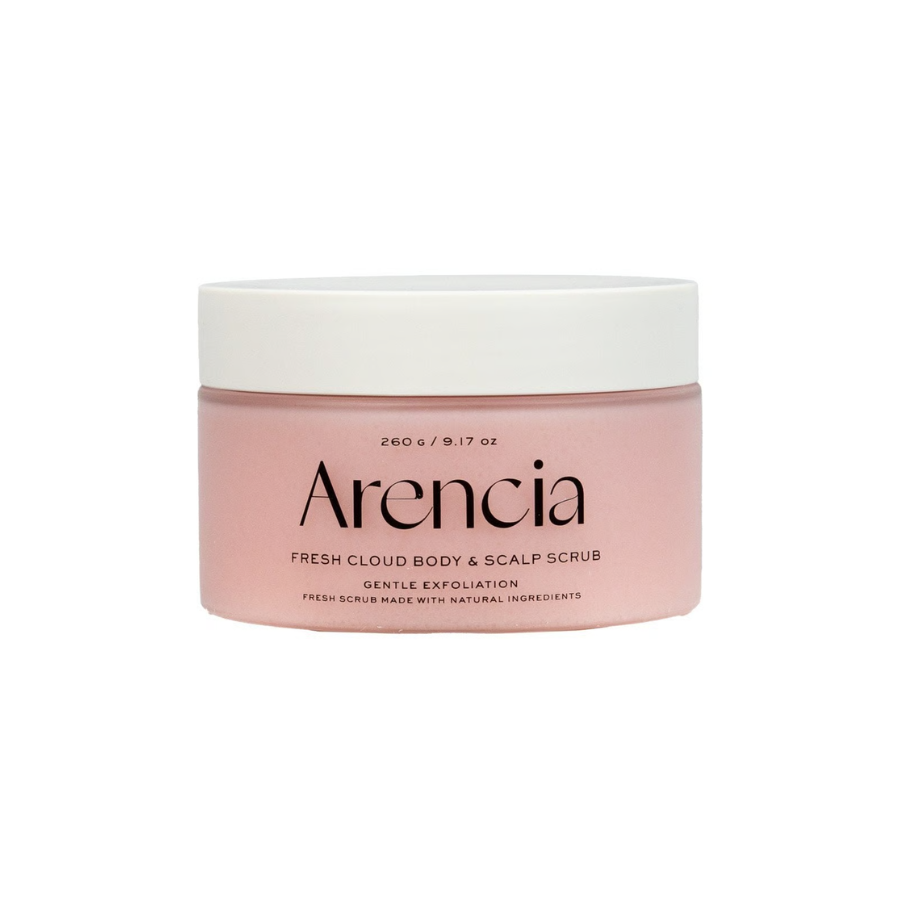 Arencia Fresh Cloud Body & Scalp Scrub Lavender & Pear 260g