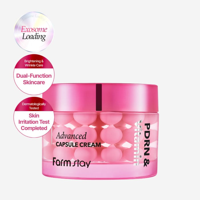 FARMSTAY PDRN & Vitamin Advanced Capsule Cream 55ml