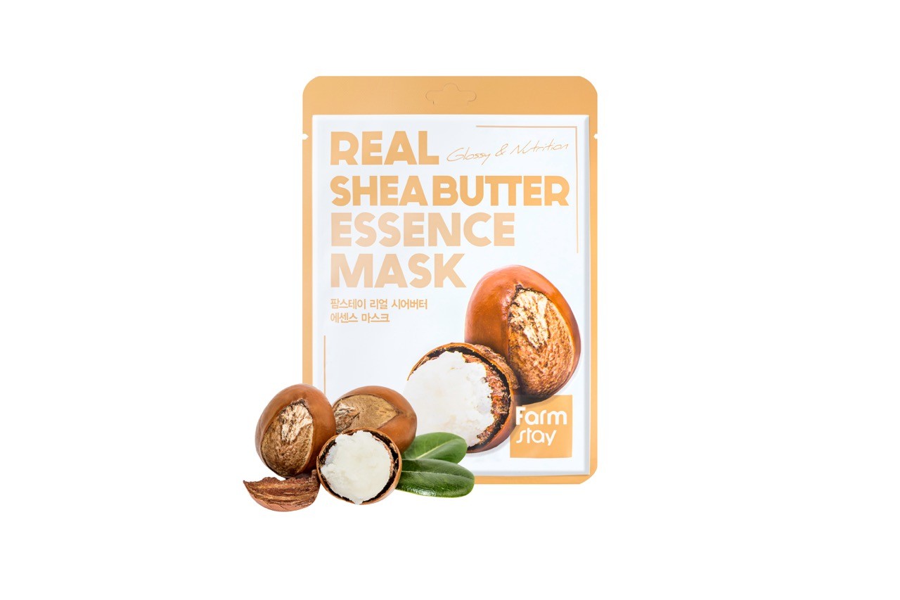 FARMSTAY REAL SHEA BUTTER ESSENCE MASK