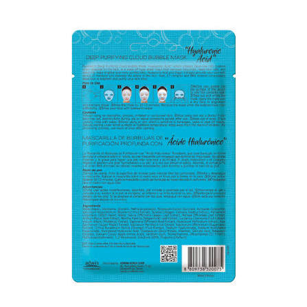 PUREDERM Deep Purifying Cloud Bubble Mask "Hyaluronic Acid"
