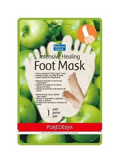 PUREDERM Intensive Healing Foot Mask Green Apple