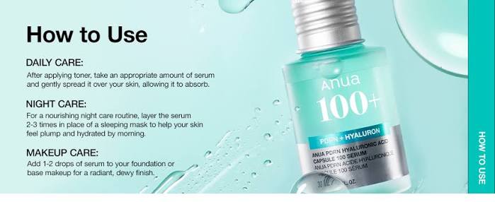 ANUA PDRN + Hyaluronic Acid Capsule 100 Serum 10ml