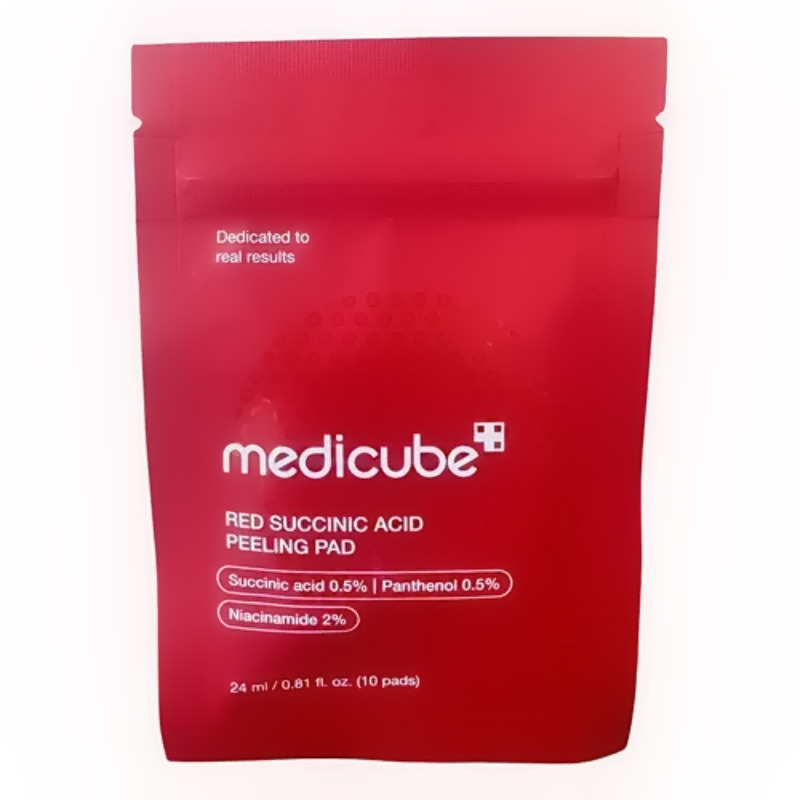 MEDICUBE Red Succinic Peeling Pad Mini (10 Pads)