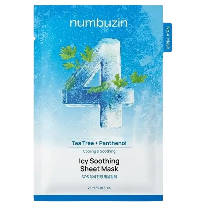 Numbuzin No.4 Icy Soothing Sheet Mask