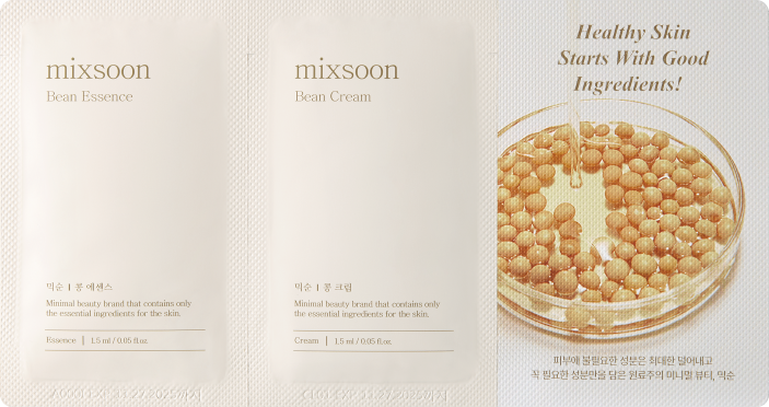 MIXSOON Bean Essence + Bean Cream Sachet (1.5ml + 1.5ml)