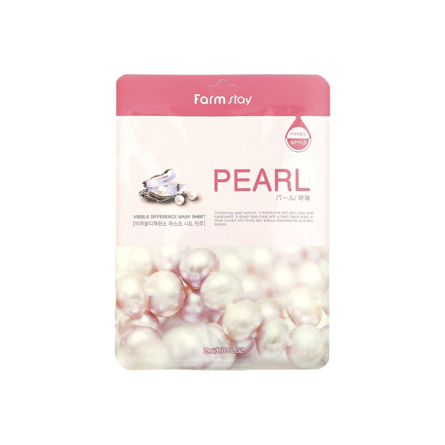 Farmstay Visible Difference Mask Sheet Pearl